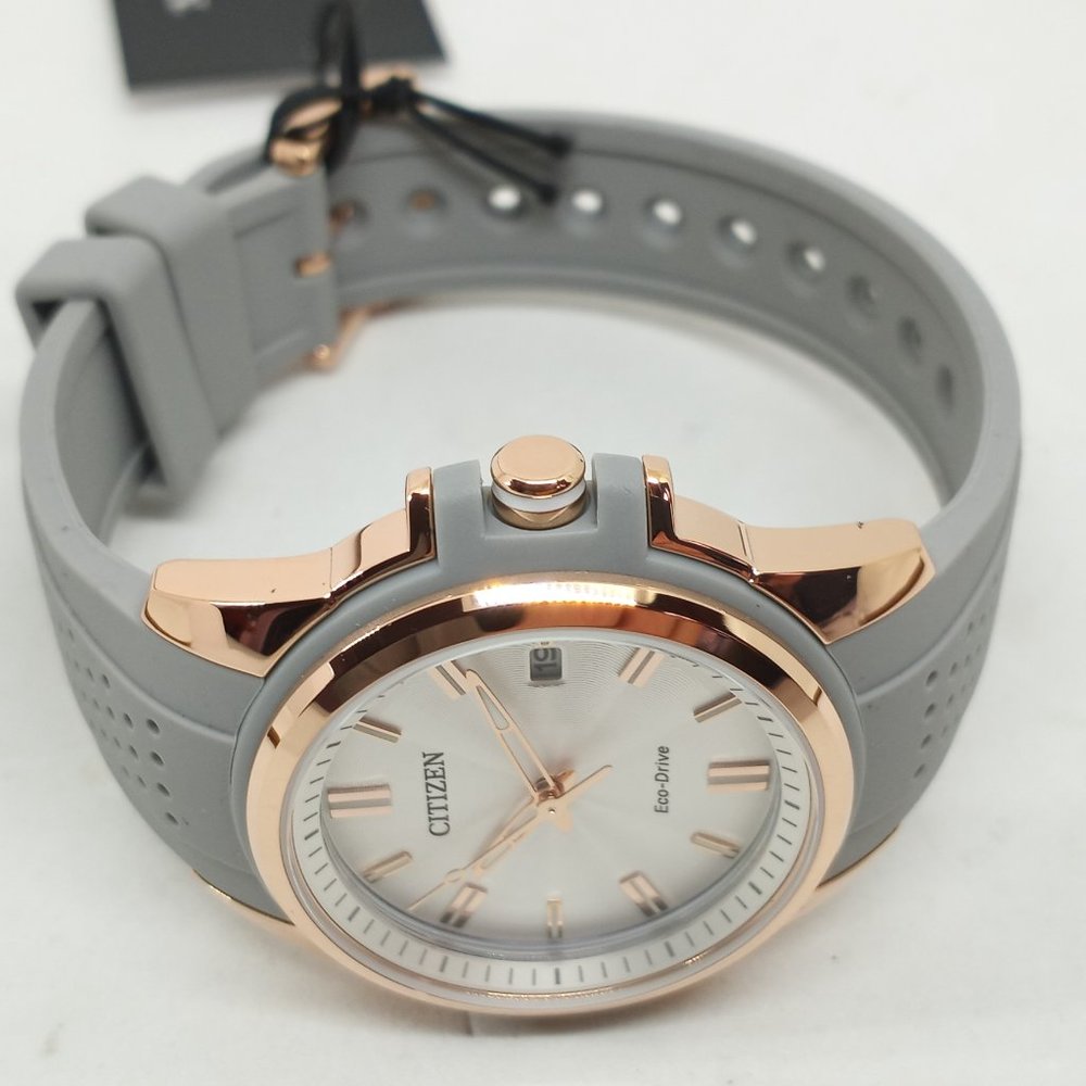 Citizen Rose Gold and Gray Women's Watch - Picture 7 of 14